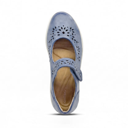 Erica Casual Sneakers - Blue Cutout