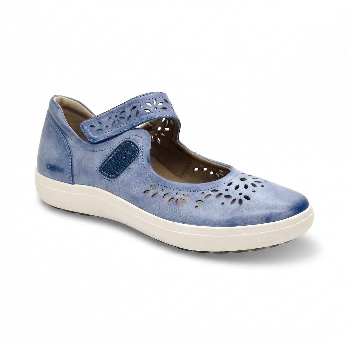 Erica Casual Sneakers - Blue Cutout