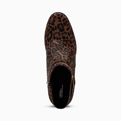 Rebecca Heel Boot - Leopard