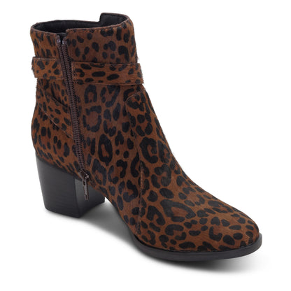 Rebecca Heel Boot - Leopard