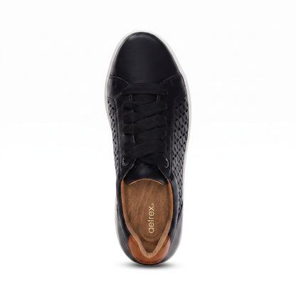Courtney Lace-up Sneaker - Black Cutout