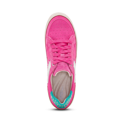 Tess Arch Support Sneaker - Hot Pink